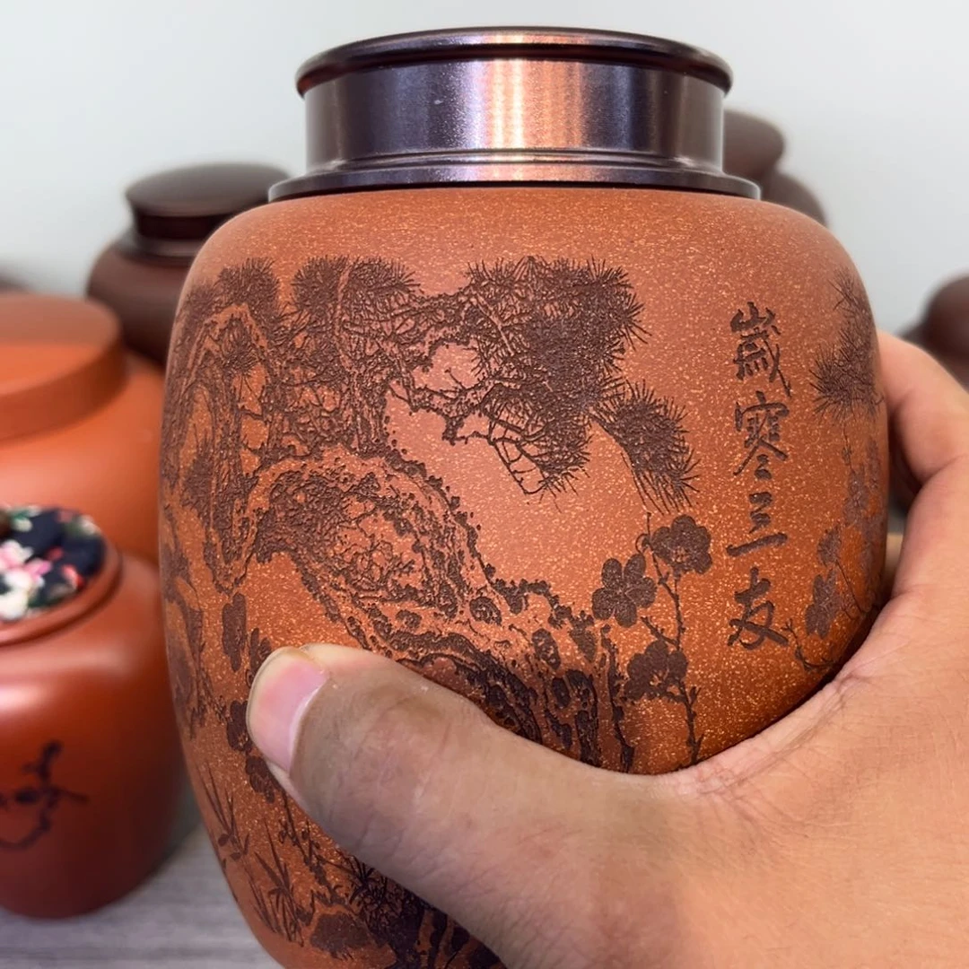 紫砂茶叶罐精品紫砂茶叶罐福利专场