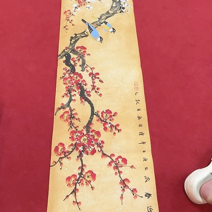 国画手绘画作品展