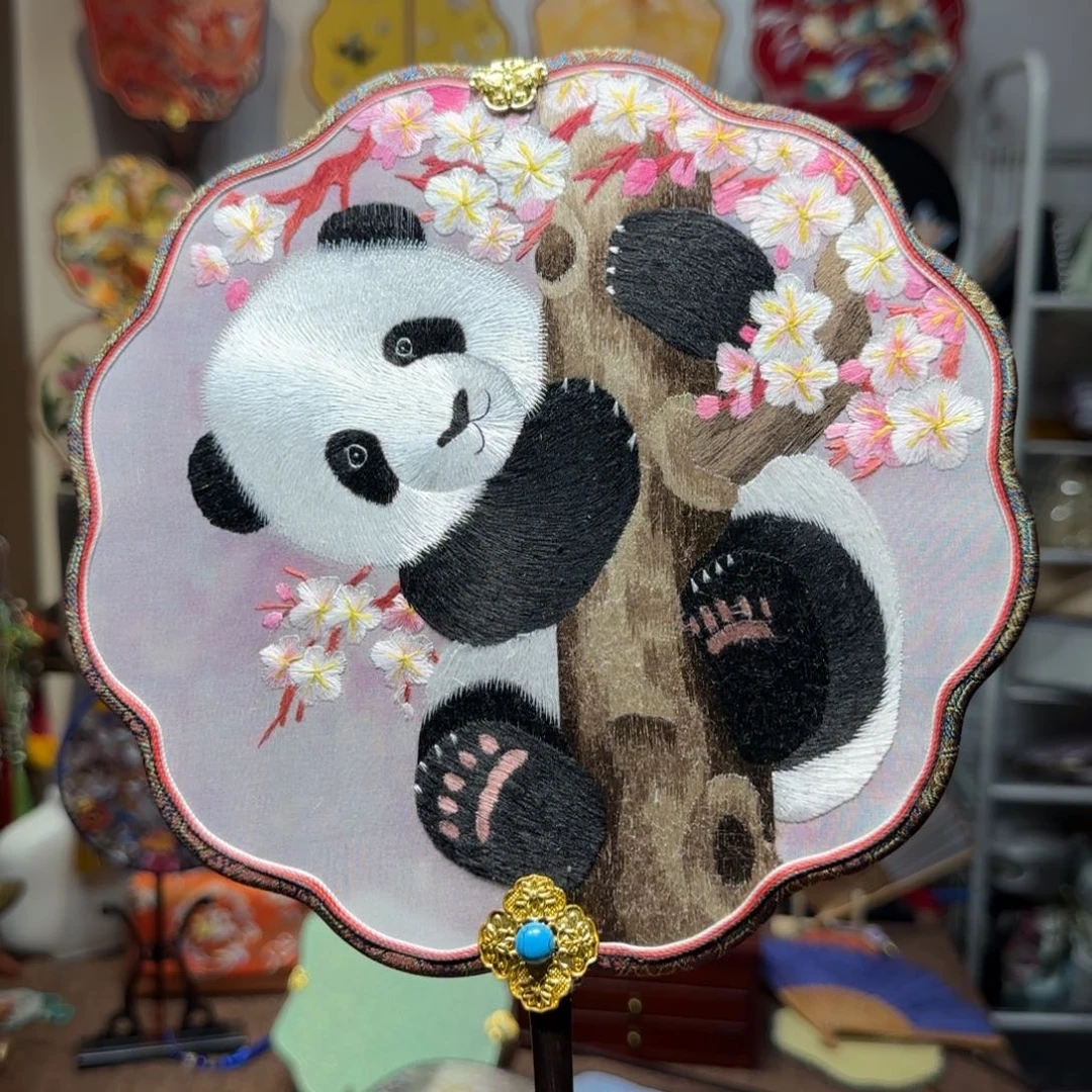 大***路织绣纯手工苏绣双面绣