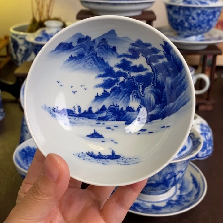 涛***哥景德镇陶瓷手工手绘