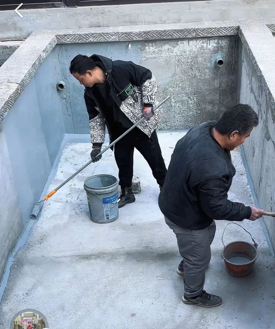 锦鲤鱼池养殖专用防水涂料