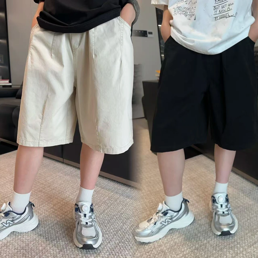 男童夏季极简短裤百搭个性中大童潮童装