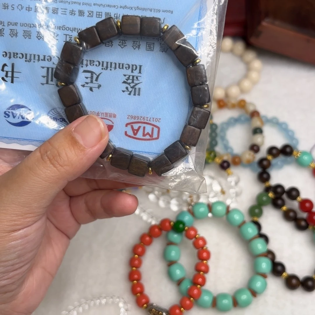 硅胶纯铜手串手工编织