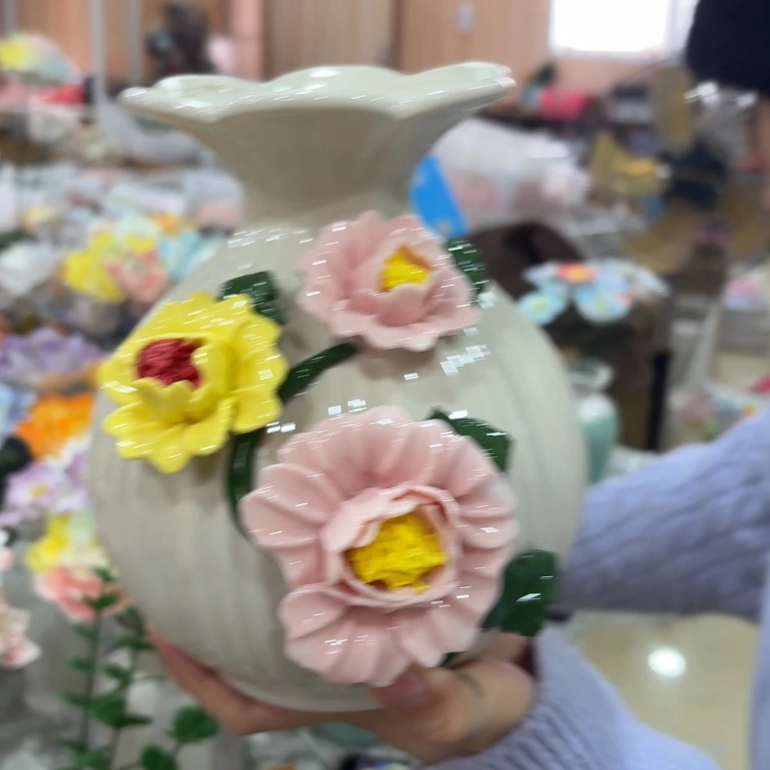 瑕疵520 陶瓷花拍满20元发货，随意退款拉黑