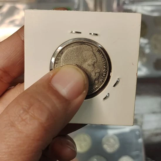普通金属币兴登堡2马克品弱
