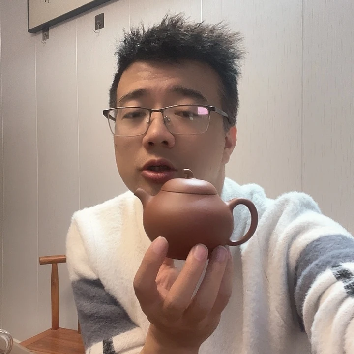 紫砂茶壶-**生清水切瓜