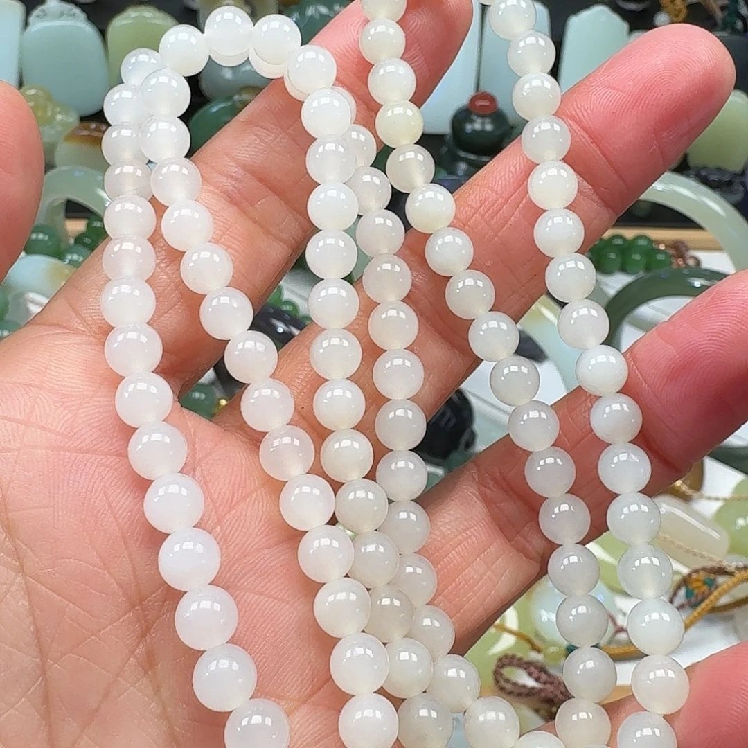 南红玛瑙未镶嵌手链