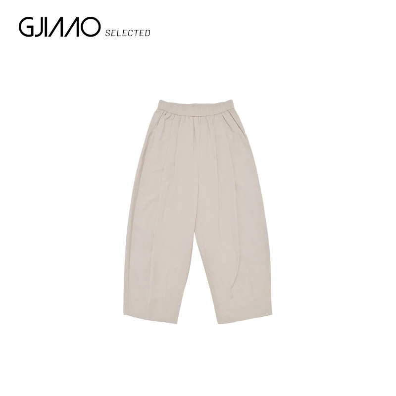 66605 素版松紧腰气球裤