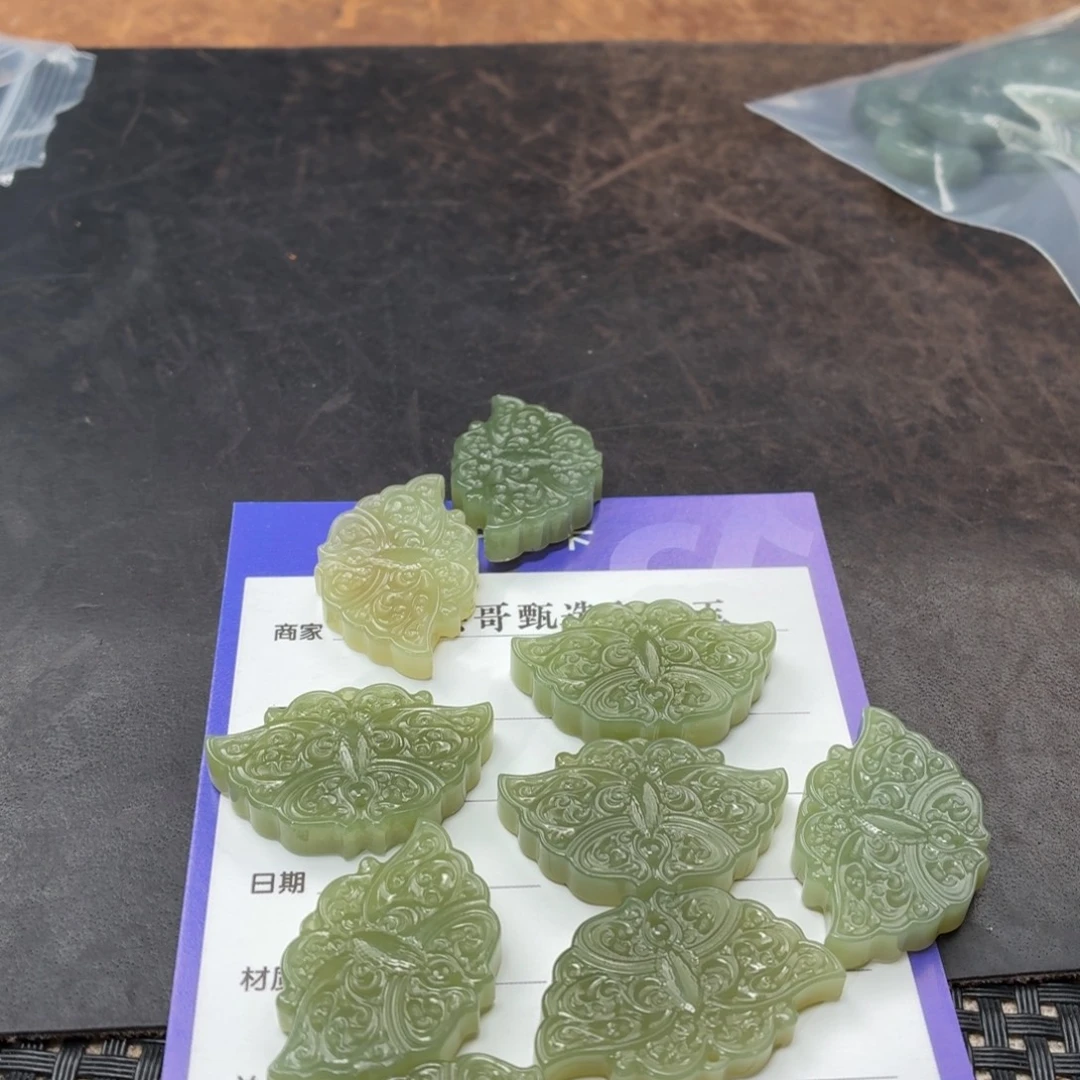 和田玉未镶嵌颈饰多样性发货拍一发一