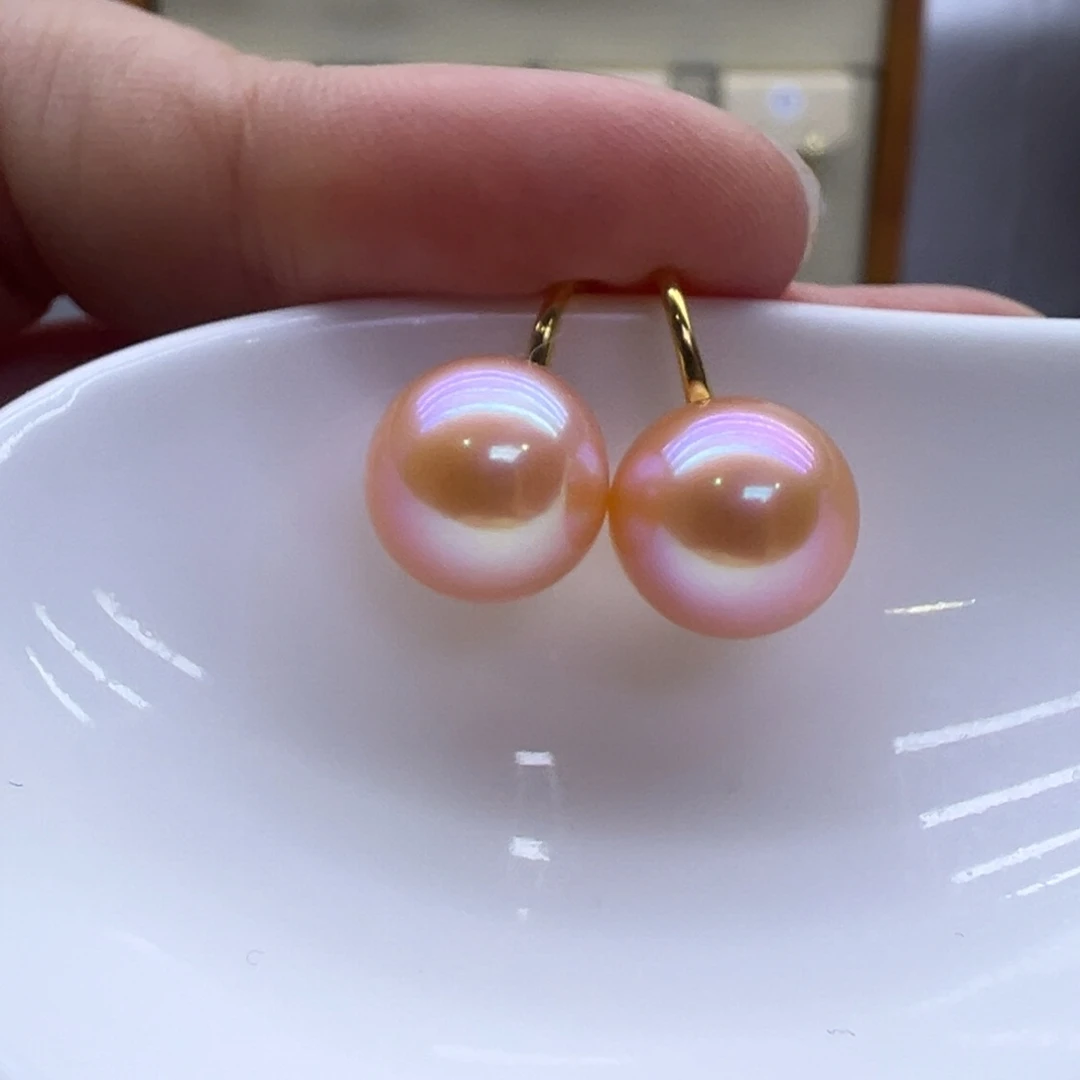淡水珍珠未镶嵌耳饰