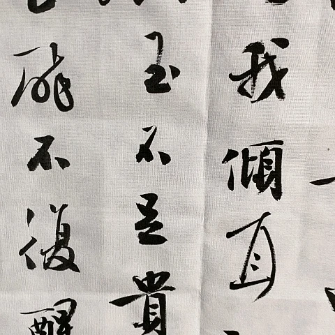 【闪购商品】国画简**丶四尺对开将进酒作品