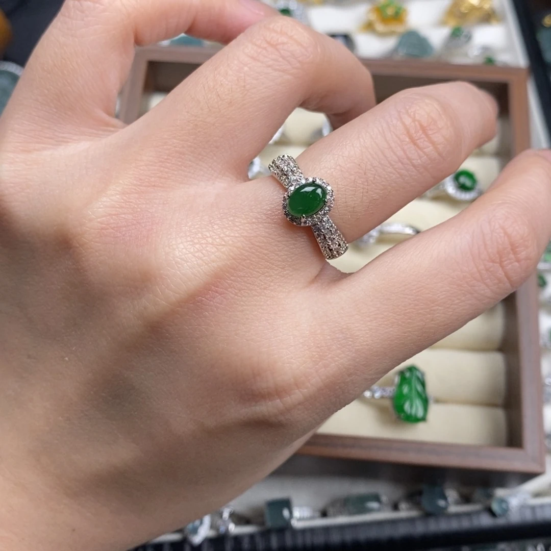 未镶嵌挂件翡翠翡翠