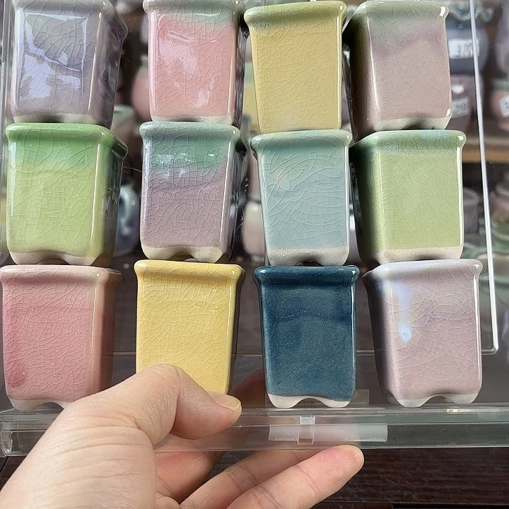 红陶量货/口高深浅搭配发12个