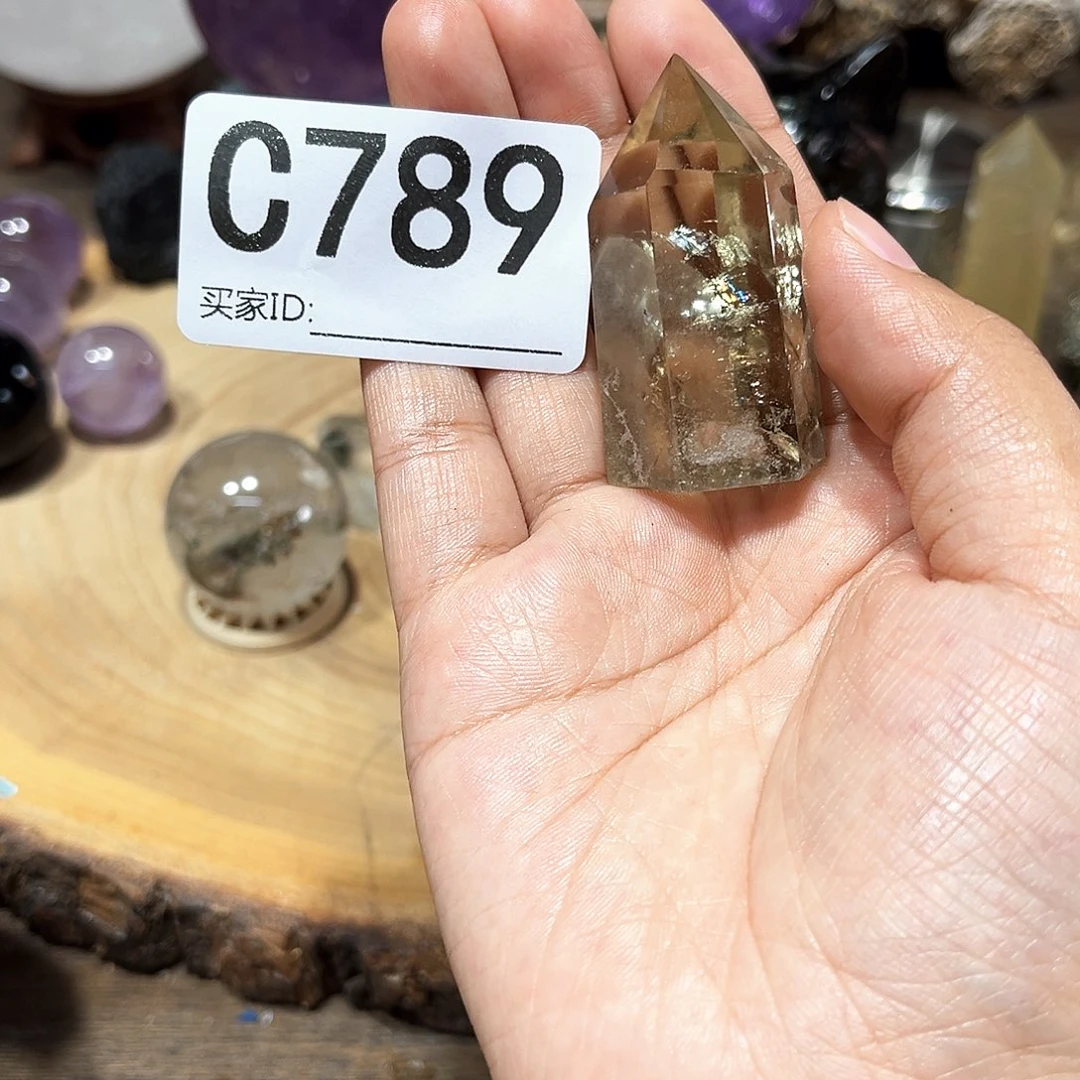 水晶珠宝半成品未镶嵌多样性发其一微瑕