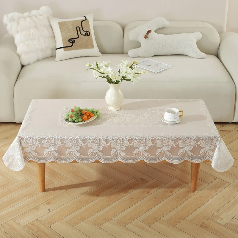 防水防油防烫茶几桌布免洗长方形餐桌布家用客厅轻奢新款桌布