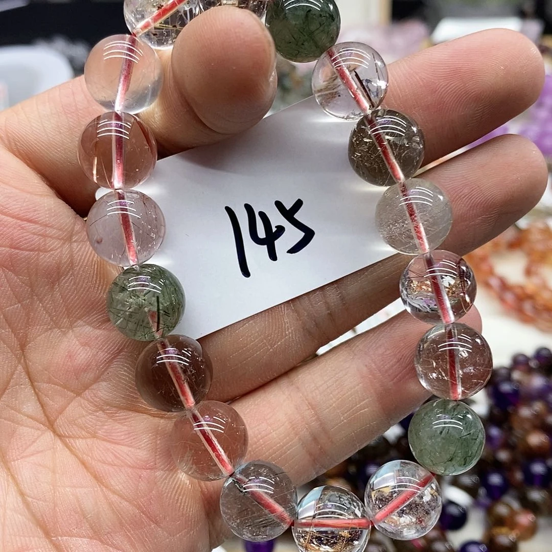 水晶手串未镶嵌天然