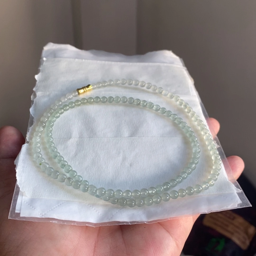 定制翡翠未镶嵌35 缅甸翡翠A货卡4.8