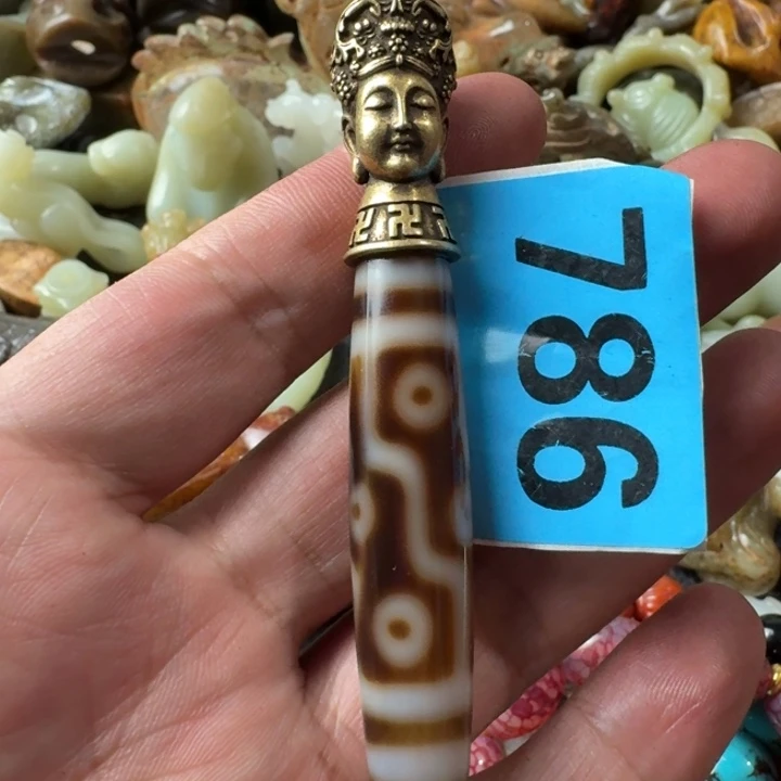 玛瑙/玉髓颈饰合金