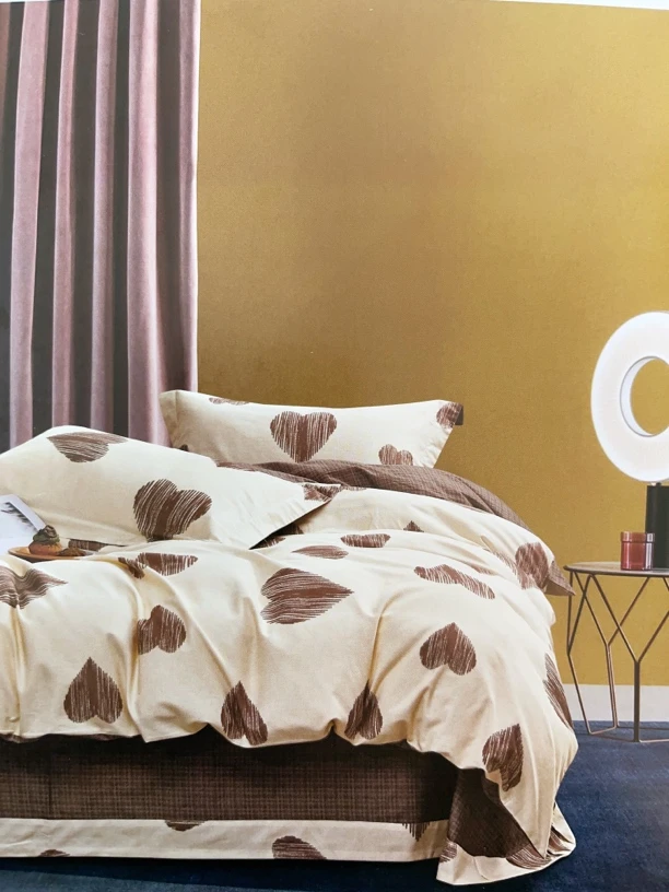 ins风磨毛印花四件套200*230微瑕～D513