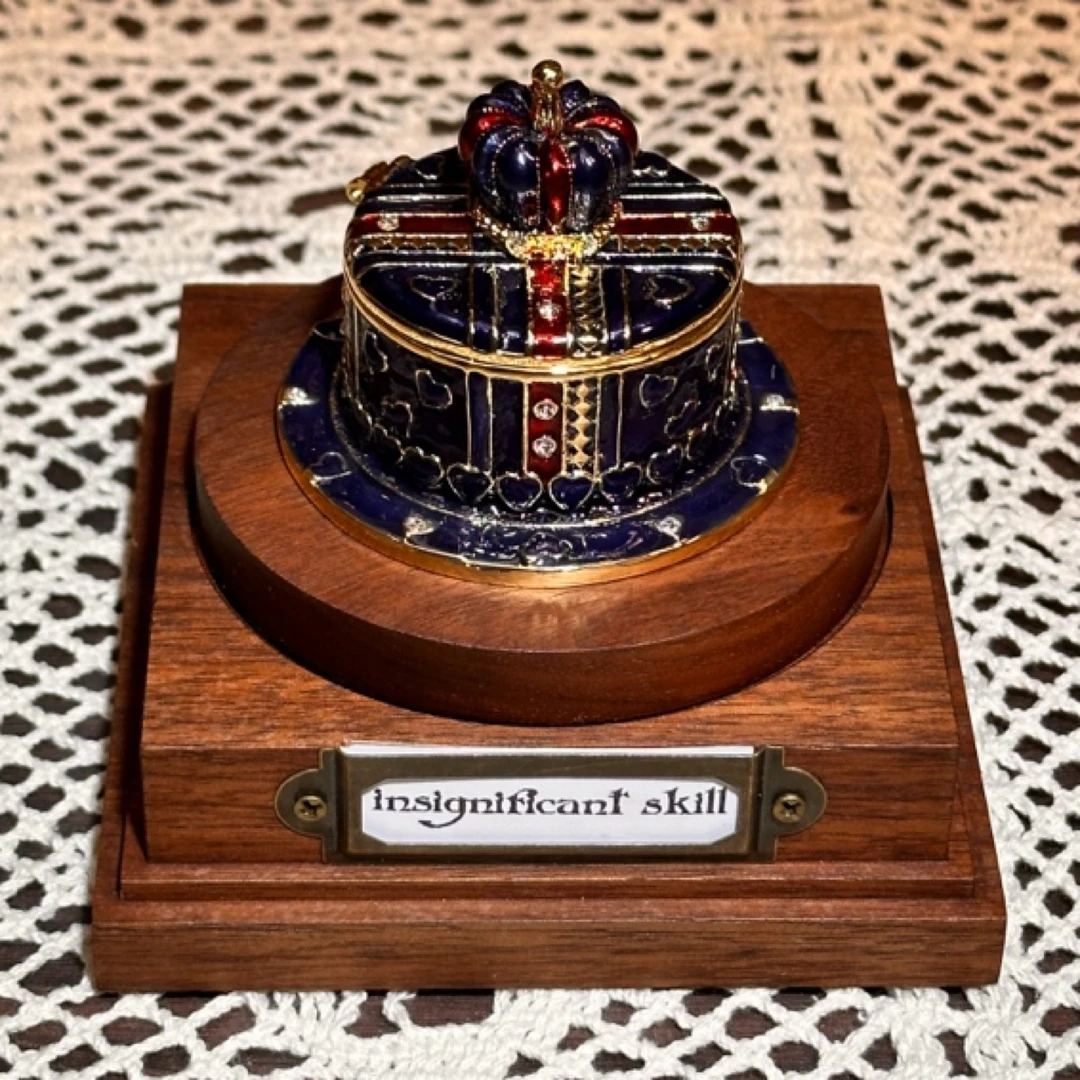 70珐琅款合金摆件首饰珠宝盒