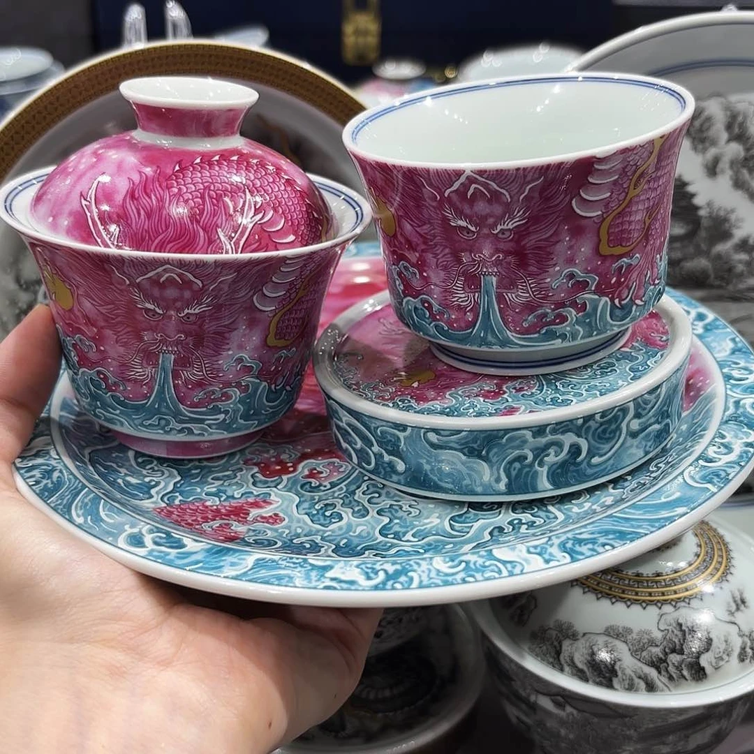 瓷片景德镇瓷器艺术半手