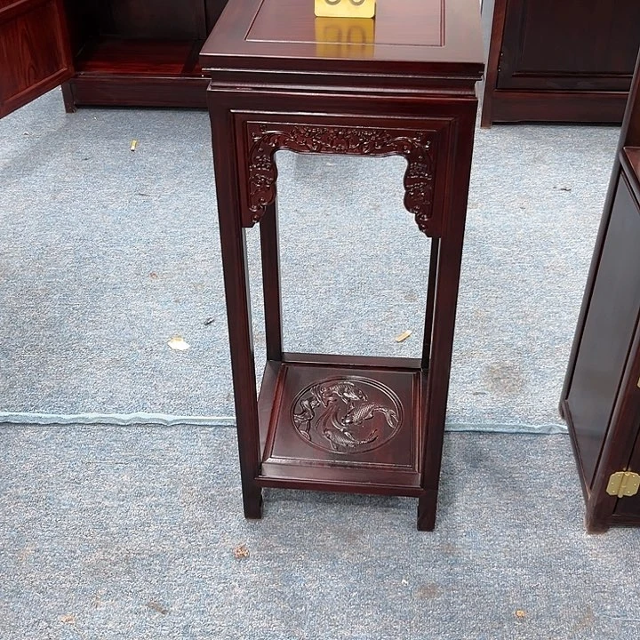 黑酸枝木类端景台用****5一对花架