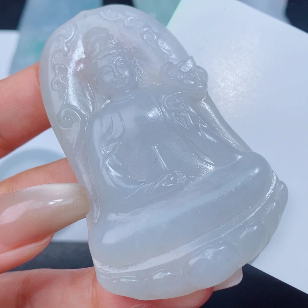 定制翡翠翡翠吊坠未镶嵌
