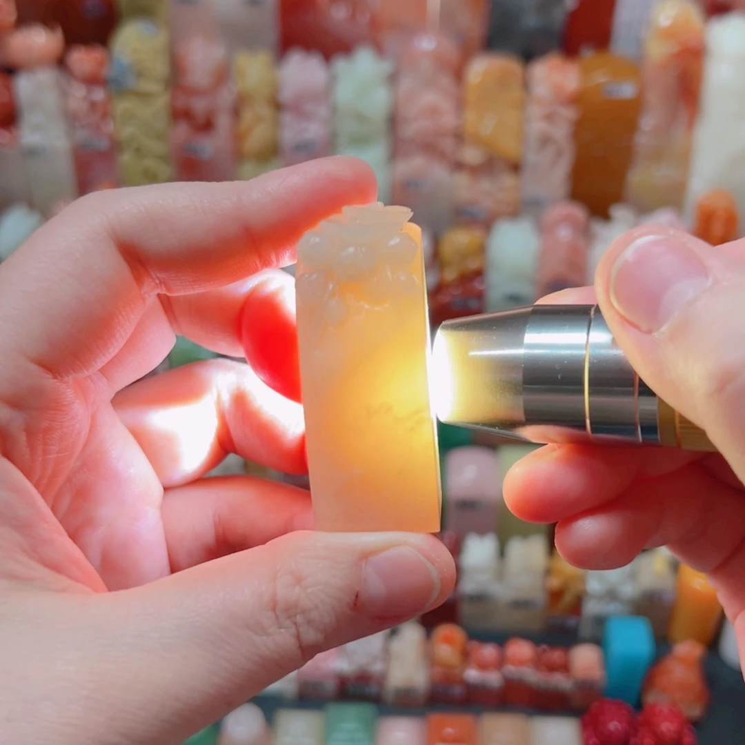 器皿大糖手工篆刻包手工刻字 2厘米