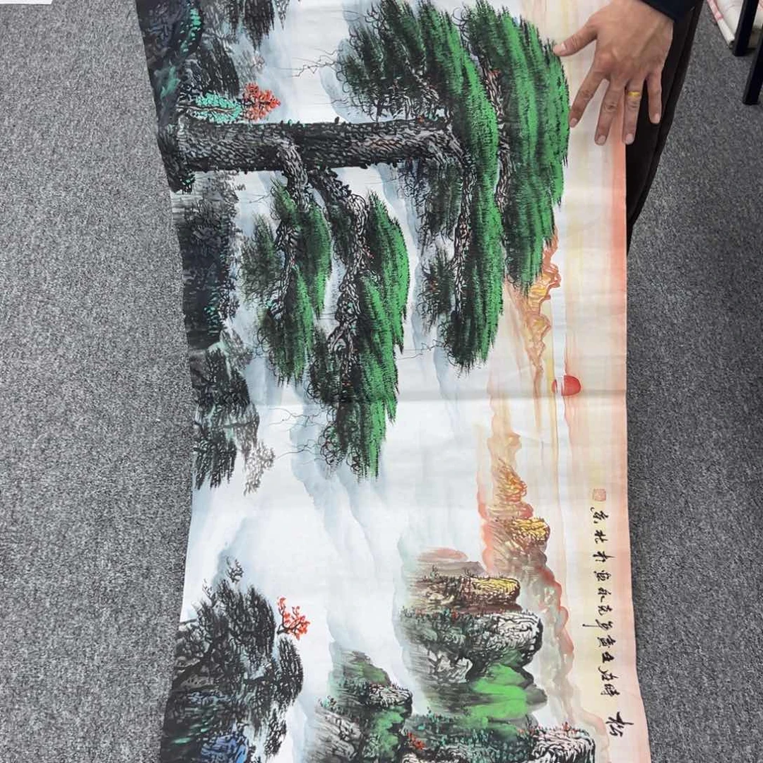 国画纯手绘字画宣纸