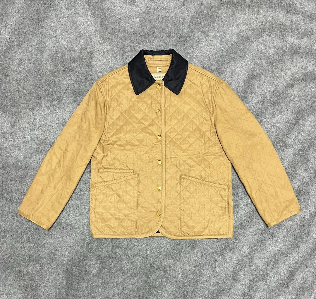 99新 BURBERRY/博柏利 巴宝莉 Burberry/菱形格纹棉服/尺码M/准新