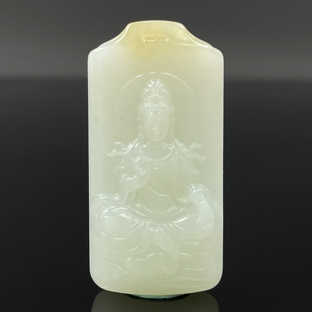 1231GY8639和田玉挂件