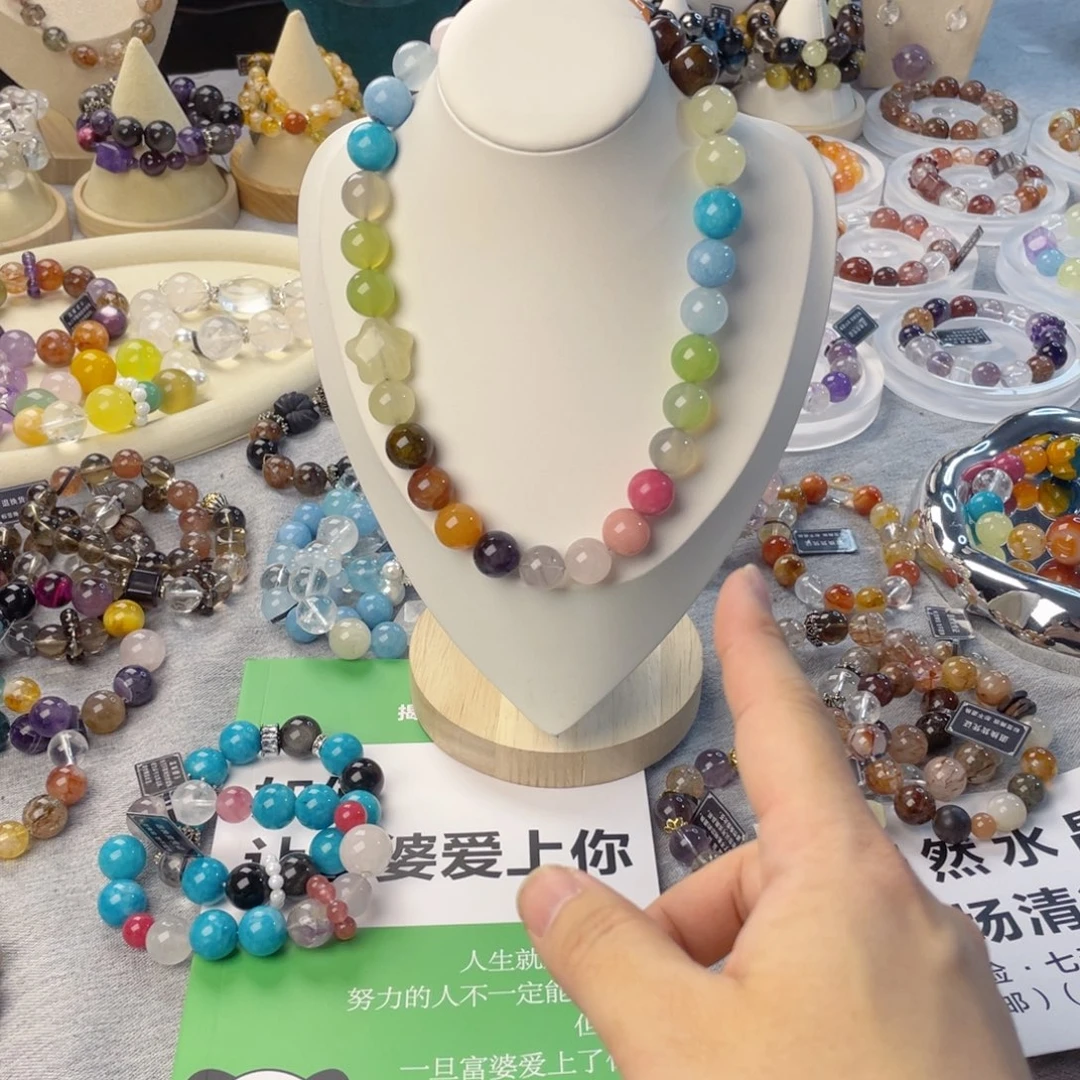 水晶银S925镶嵌手链