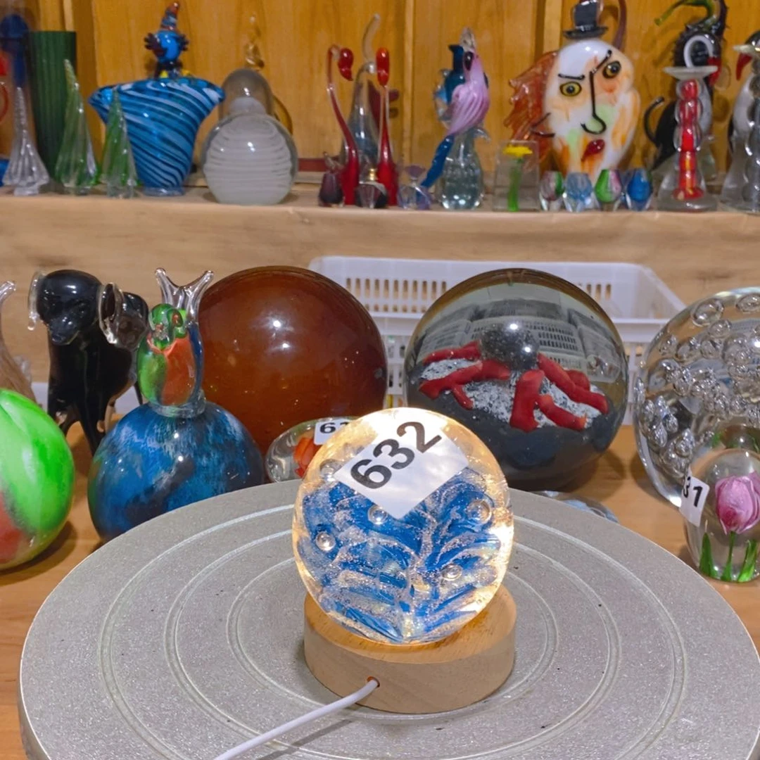 摆件淄博博山琉璃（瑕疵）