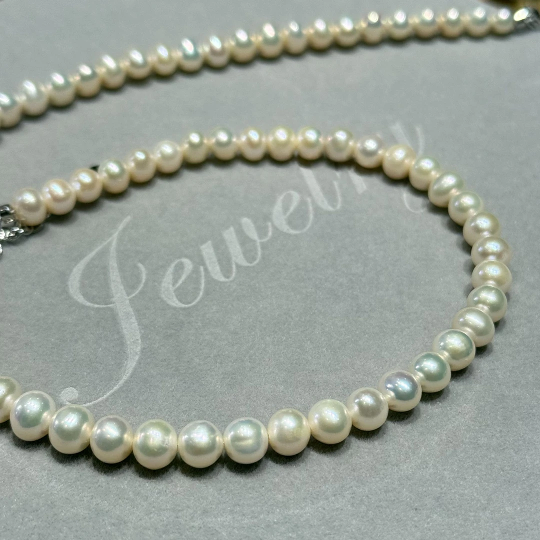 【珍珠姐福利款】淡水珍珠6-7mm近正圆项链