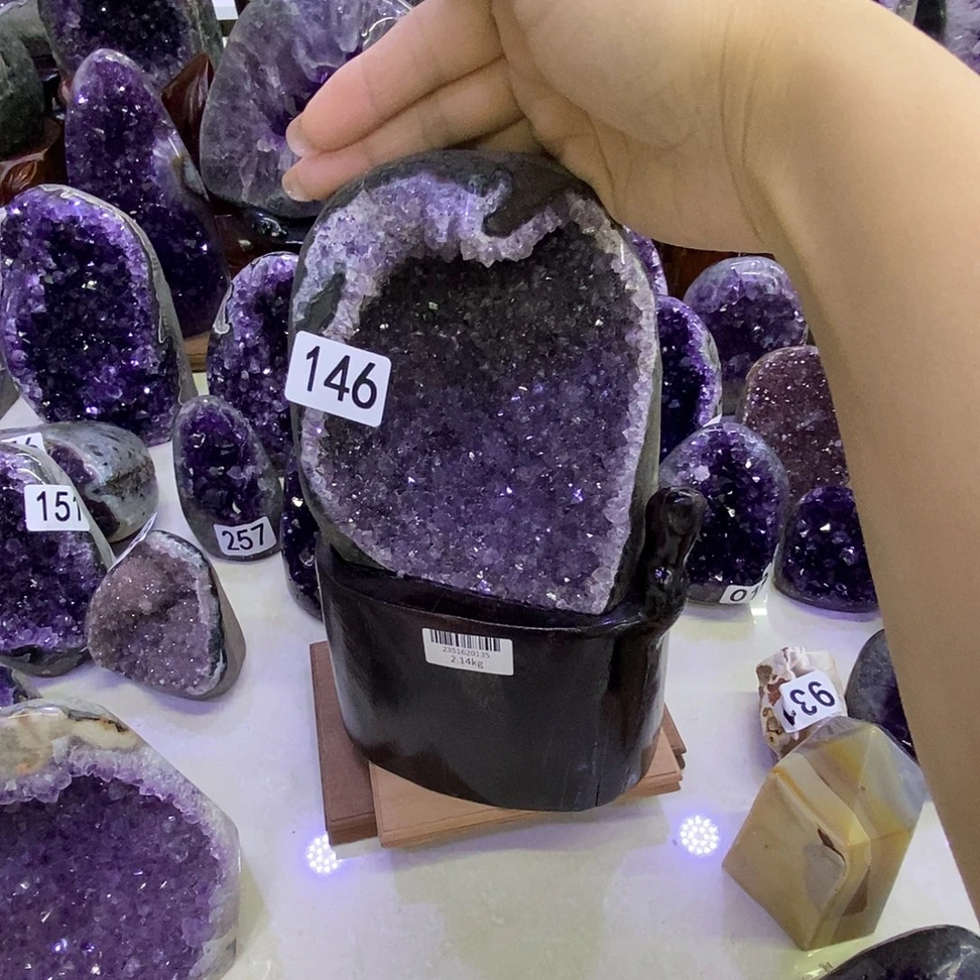 大型摆件（非配饰）未镶嵌紫晶