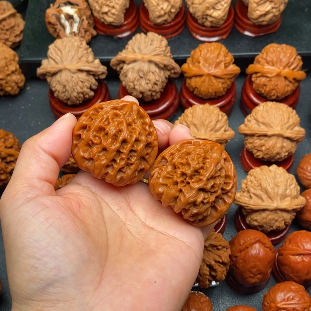 把件文玩核桃41野牛