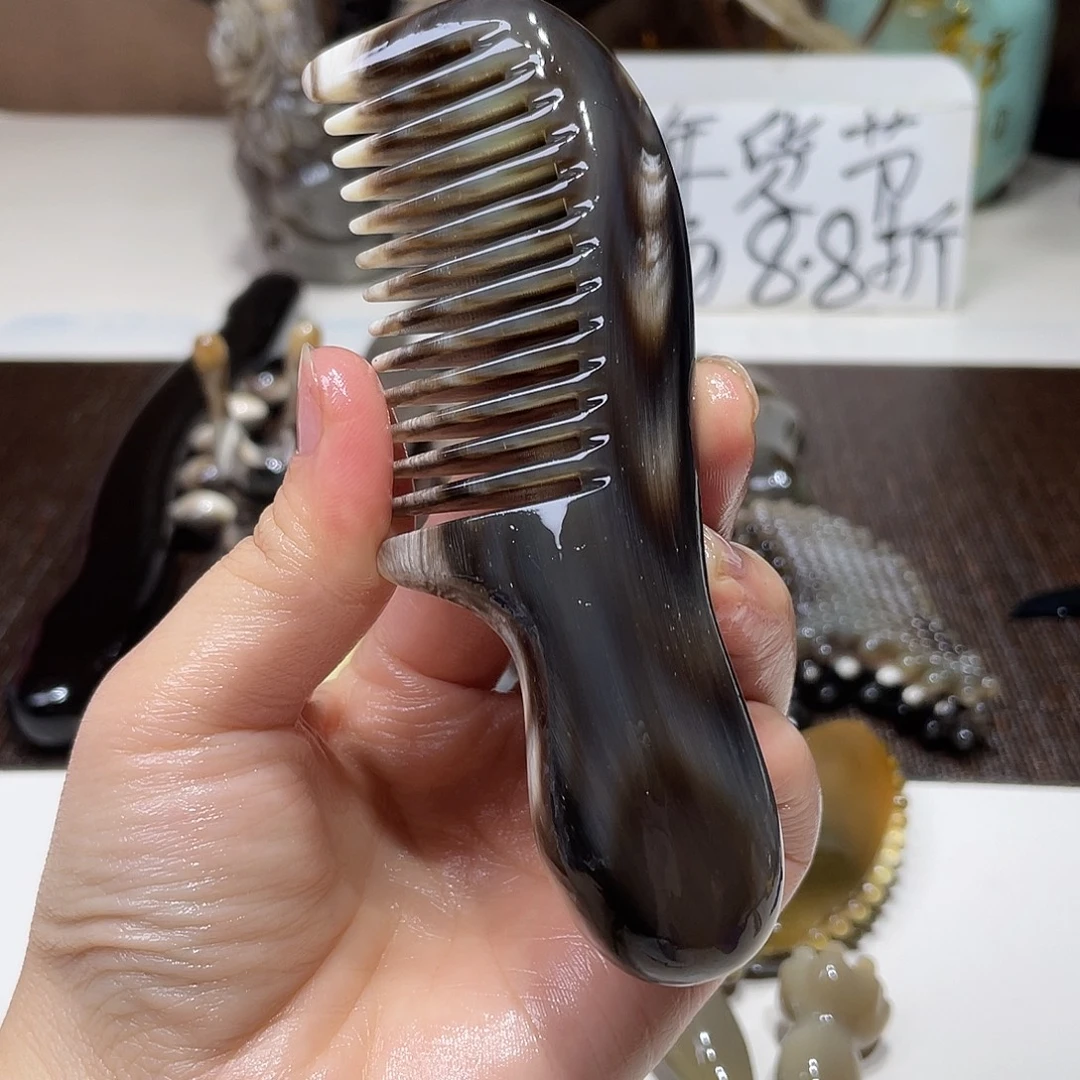 折后价 304黑金刚斗牛手柄梳