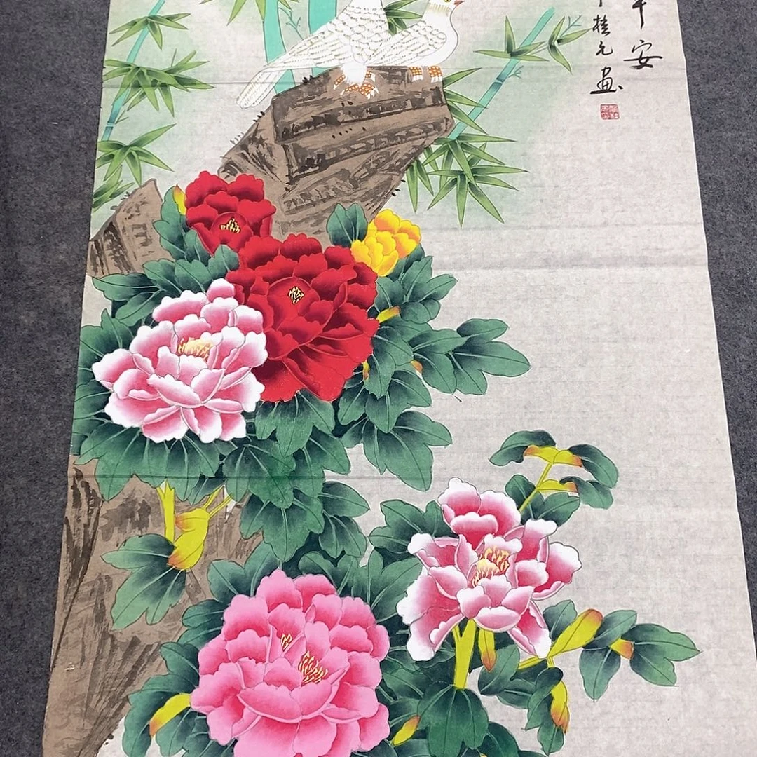 国画国画手绘作品
