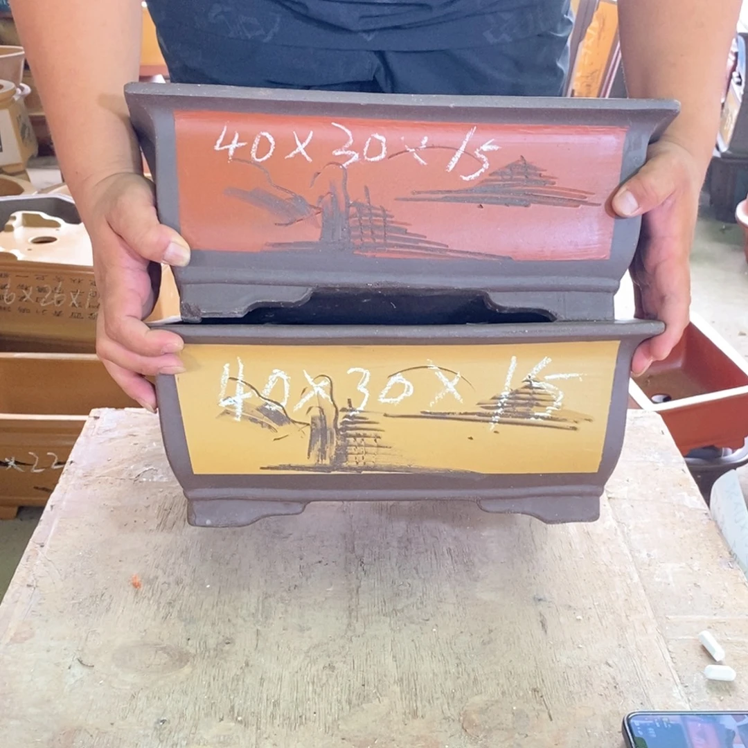 紫砂花盆紫砂紫砂陶瓷