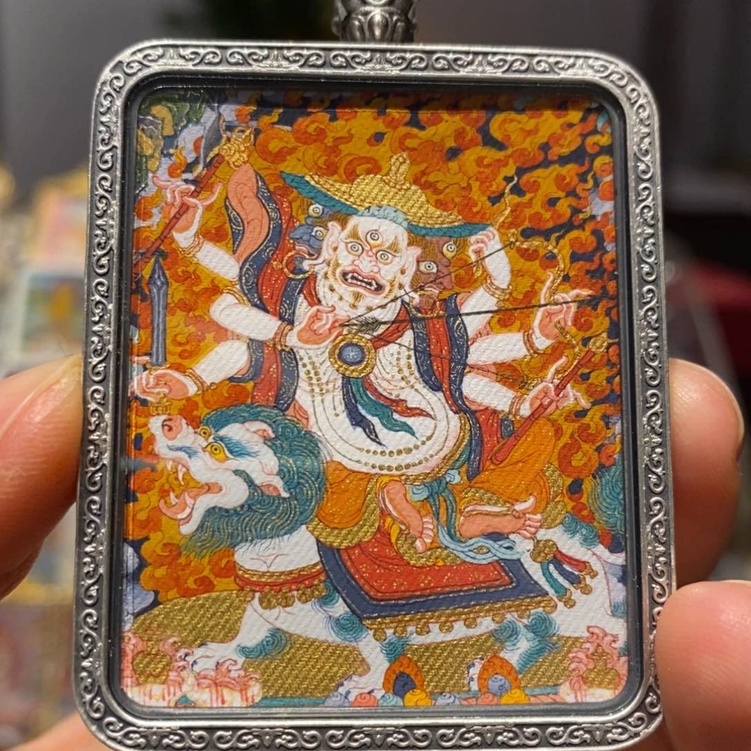 吊坠北**鱼唐卡唐卡艺术研究院院长唐卡