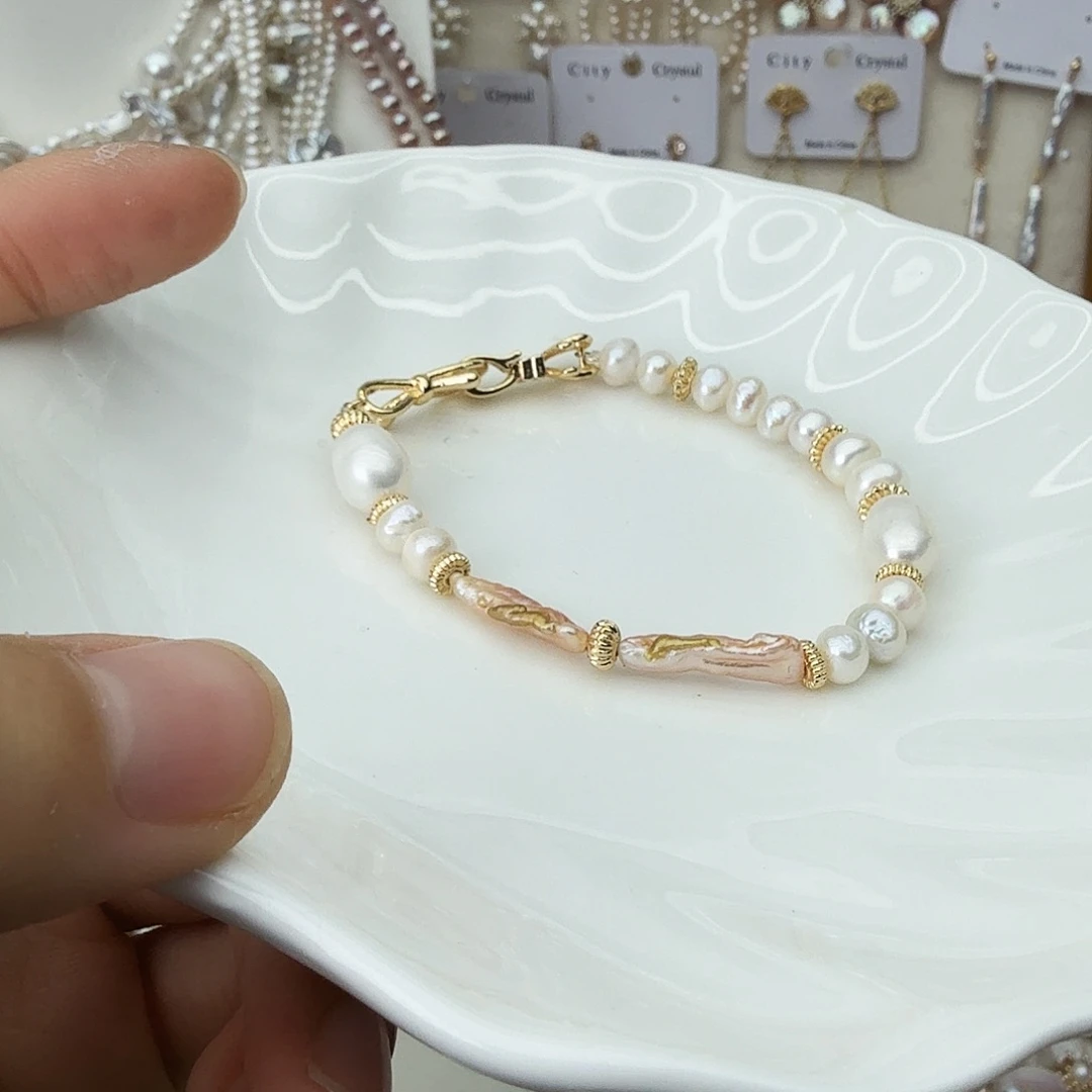 淡水珍珠颈饰未镶嵌