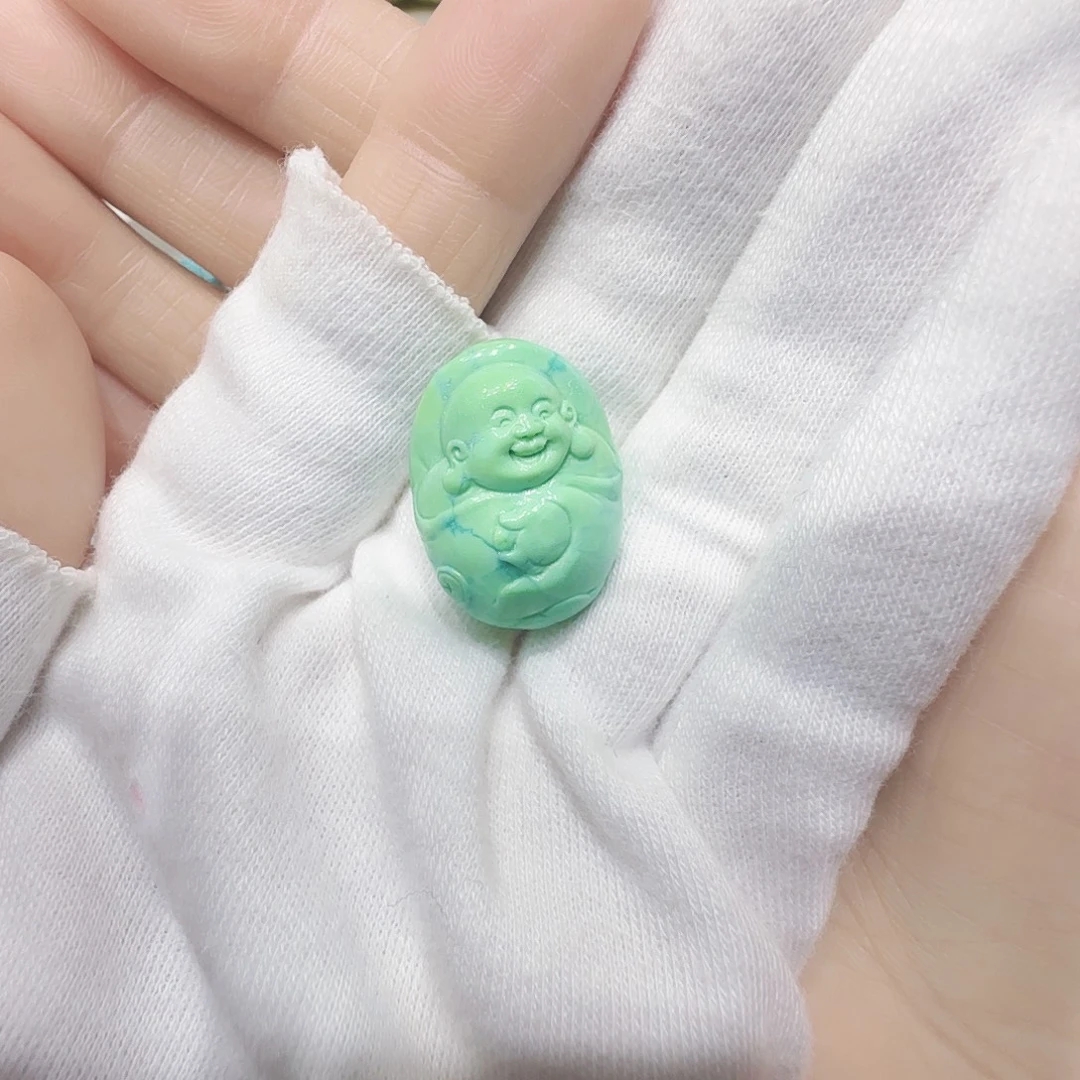 绿松石未镶嵌原矿绿松石