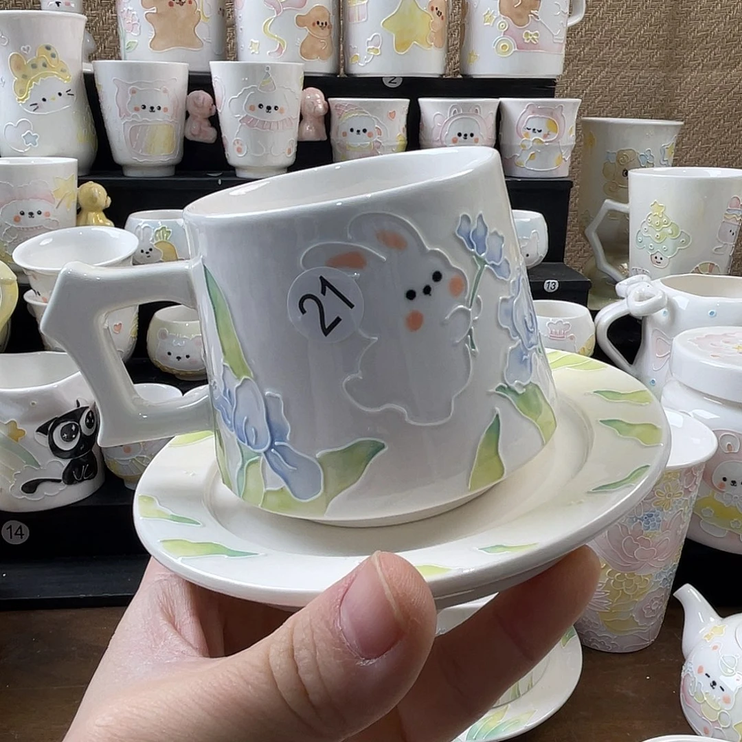 漫甜手工陶瓷杯子21