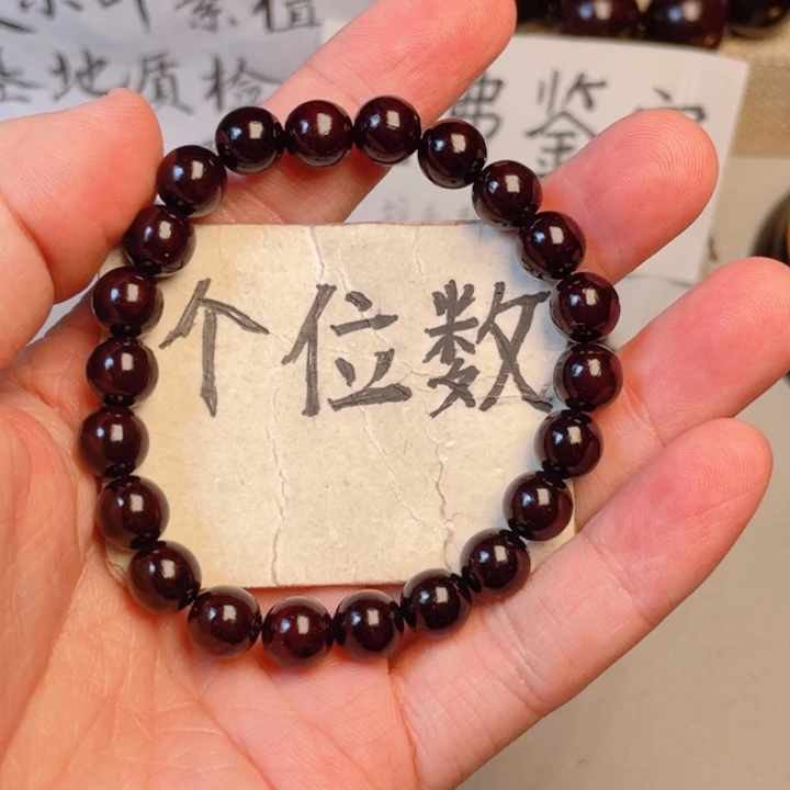 小叶紫檀手串/手链0.8x22