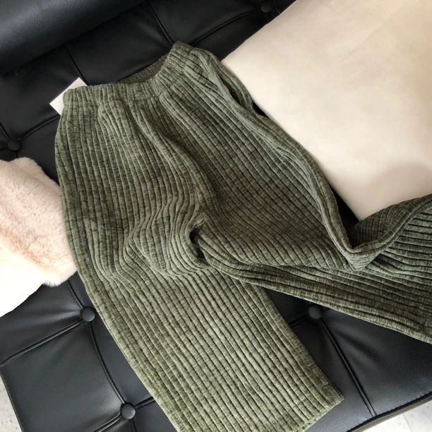 洋气条纹休闲裤24A442