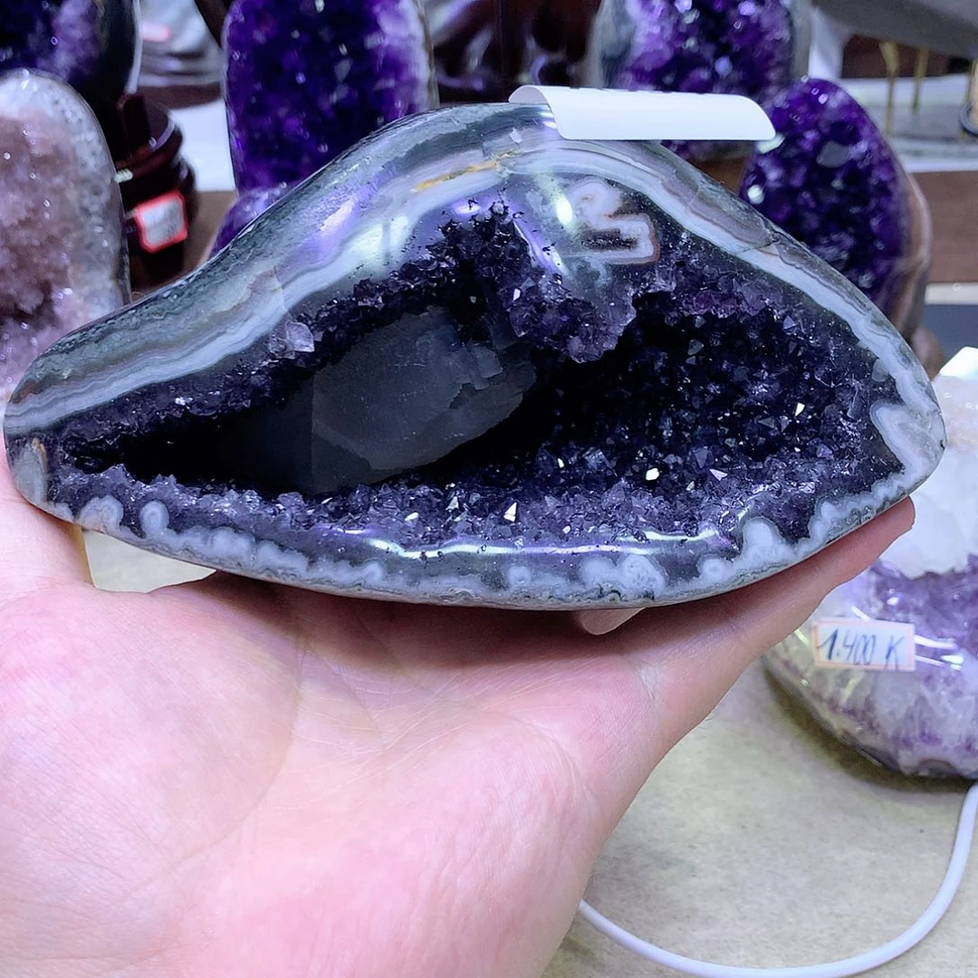 未镶嵌紫晶大型摆件（非配饰）