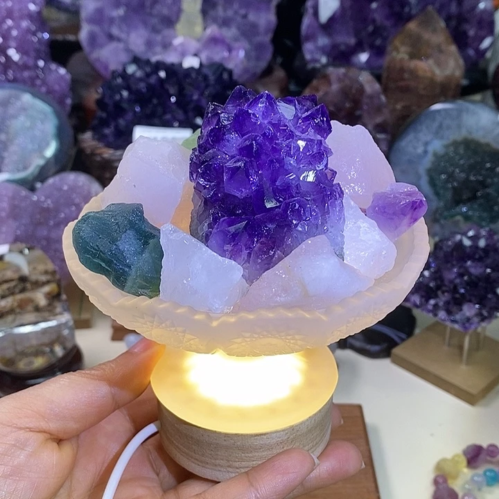 紫晶未镶嵌大型摆件（非配饰）