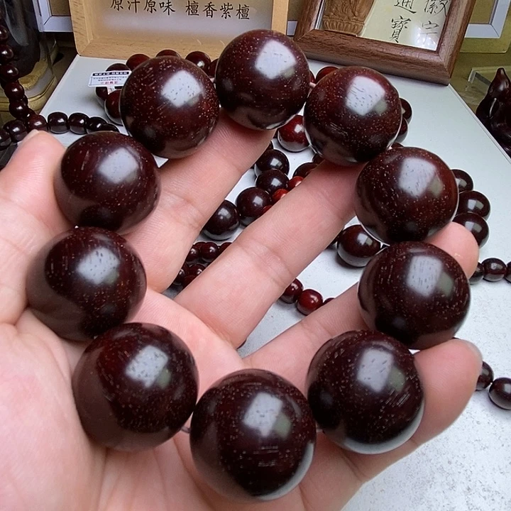 哇***水手串/手链小叶紫檀2.5高油密