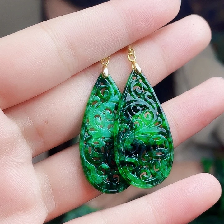 翡翠银S925镶嵌颈饰多样性