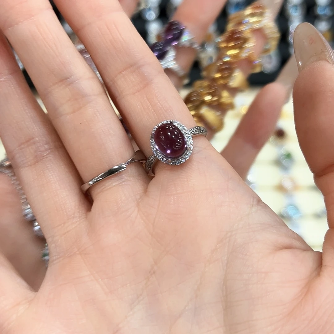 水晶金色拖不保色介意慎拍银托不掉色银S925镶嵌听****~